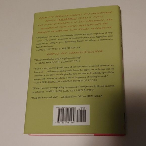 Nine Moons adult non fiction book by Gabriela Wiener 2021 - Picture 5 of 6